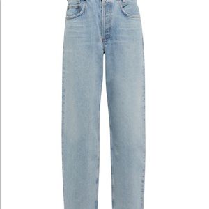 NWT Agolde light wash denim jeans.